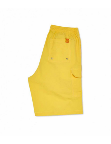 Polar Skate co Spiral Swim Shorts Yellow