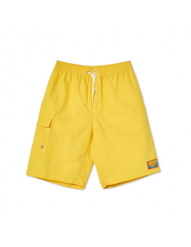 Polar Skate co Spiral Swim Shorts Yellow