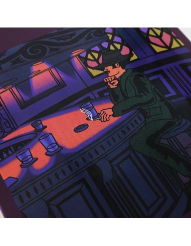 Skateboard Cafe Barfly deck Purple