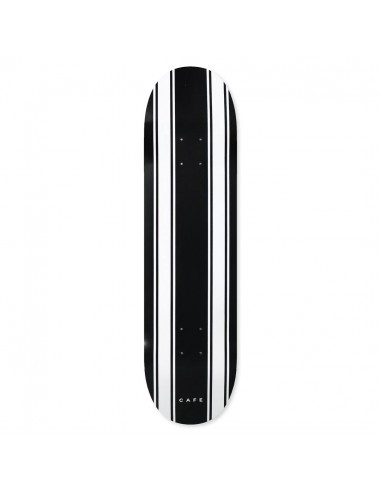 Skateboards Cafe Stripe deck Black