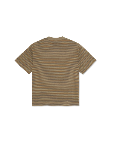 Polar Skate co Stripe surf tee Camel