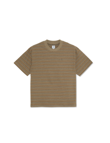 Polar Skate co Stripe surf tee Camel