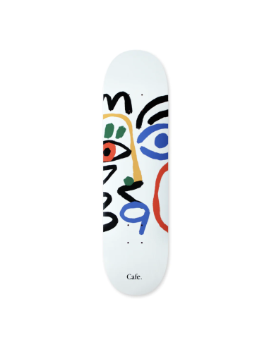 Skateboard Cafe Marcelo Deck White