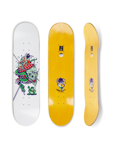 Polar Skate co The Mask deck White