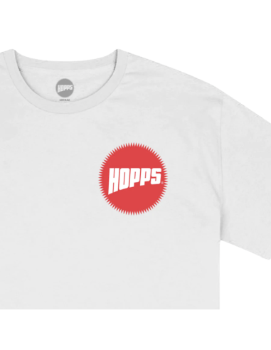 Hopps Skateboards Sun Logo Tee White