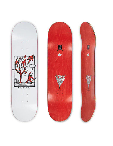 Polar Skate co Team Heaven White deck