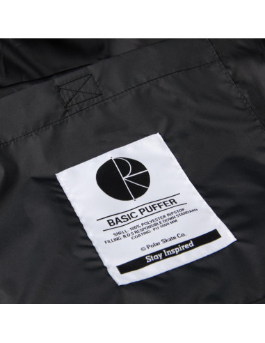 Polar Skate co Basic Puffer Black