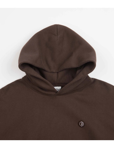 Polar Skate co Patch Hoodie Chocolate