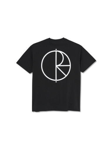 Polar Skate co Stroke Logo tee Black