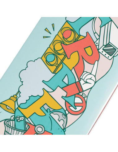 Traffic Skateboards Chaos deck