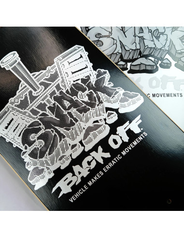 Snack Skateboards Back off deck