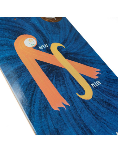 Magenta Skateboards Initials deck