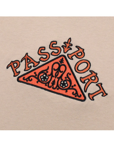 Passport Skateboards Manuscript Tee sand