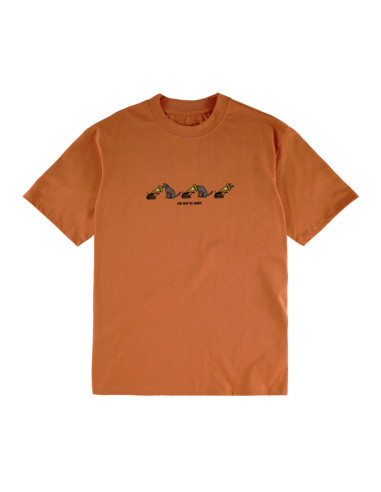 Magenta Skateboards Groove Tee Orange