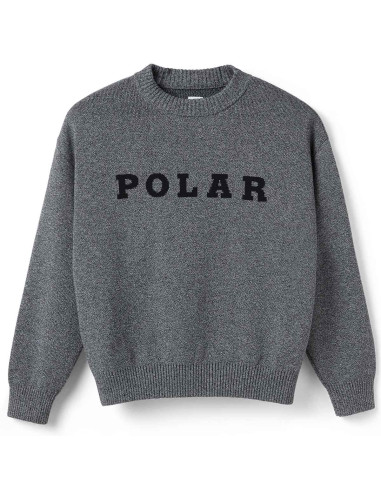 Polar Skate co Knit Sweater Black