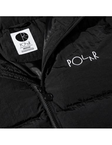 Polar Skate co Pocket Puffer Black W23