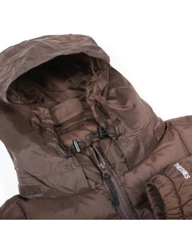 Theories Brand Brick Puffer Chocolate