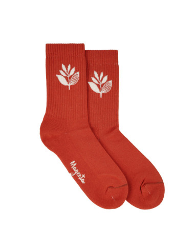 Magenta Skateboards Plant Socks Orange