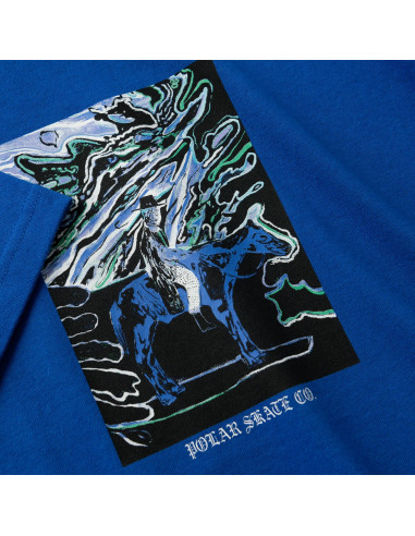 Polar Skate co Ryder Tee Egyptian Blue