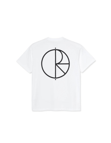 Polar Skate co Stroke Logo tee White