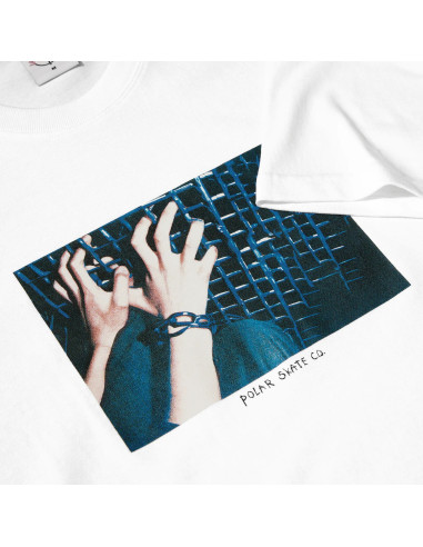 Polar Skate co Caged Hands White