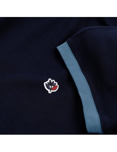 Magenta Skateboards 2 Tone Piquè tee...