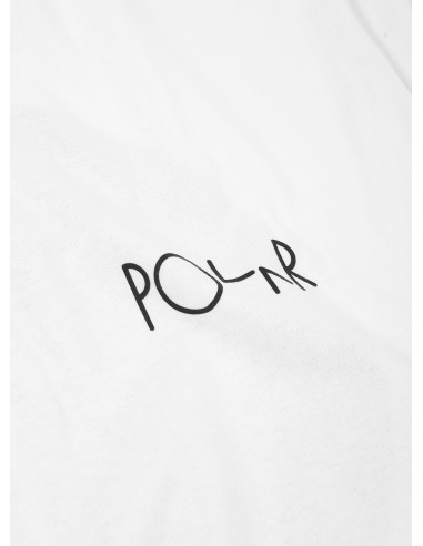 Polar Skate co Fill Logo tee White