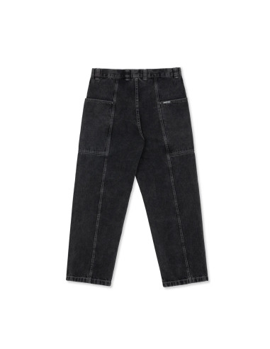 Jiro Pants Silver Black