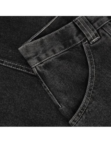 Jiro Pants Silver Black