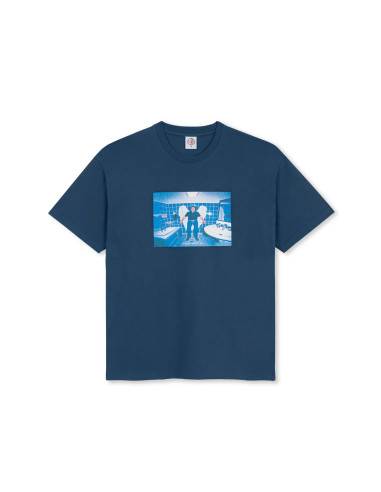 Angel Man Tee Grey Blue