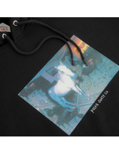 Dave Hoodie Horse Dream Black