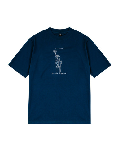 Le Gift tee Dark Blue