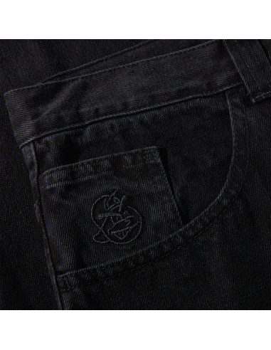 93! Pants Pitch Black