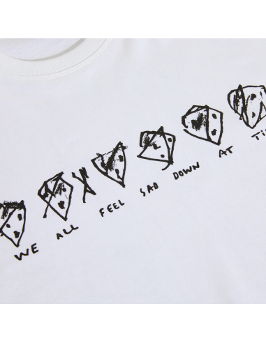 Tee | Sad At Times - White