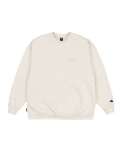 Script Crewneck natural