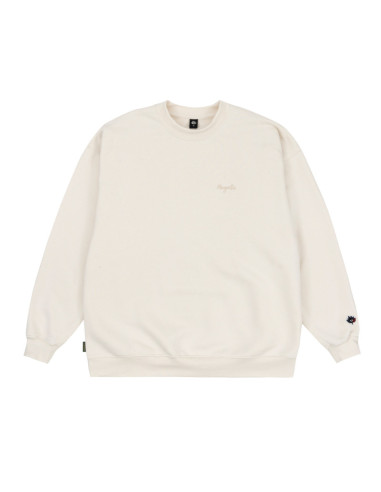 Script Crewneck natural