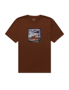 Men On Fire Tee Brown