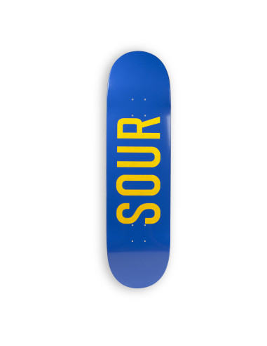 Sour Army Blue Yellow Wood Deck