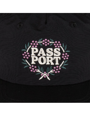 Wattle RPET Workers Cap - Black / Off...