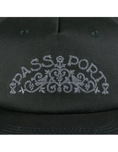 Vineyard Birds Workers Cap - Dark Elm