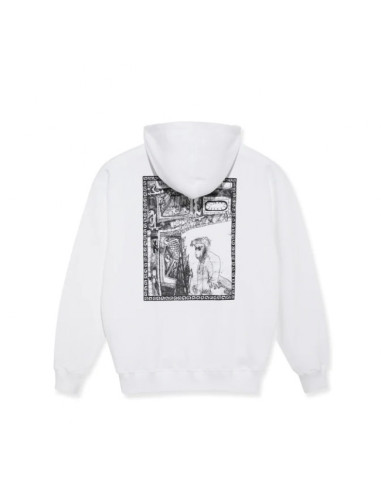 Polar Skate co Gorilla King Hoodie White