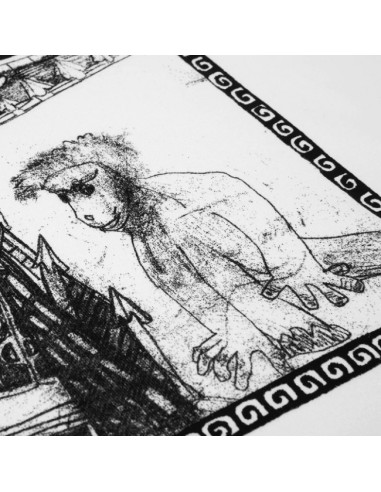 Polar Skate co Gorilla King Hoodie White