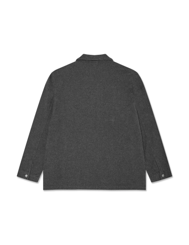 Tony LS Shirt | Flannel - Dark Grey