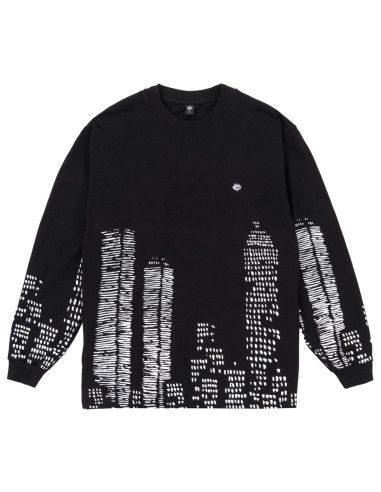 DOWNTOWN LS TEE - BLACK