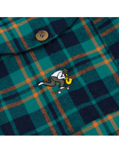 Jazz Flannel Shirt Green