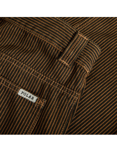 93! Work Pants | Hickory Stripe - Rust