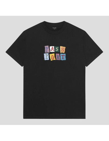 Patchwork Tee - Black