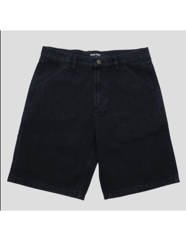 Workers Club Denim Short - Washed Black