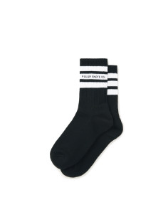 Fat Stripe Socks Black 2