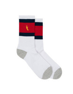 PWS Stripe socks Red